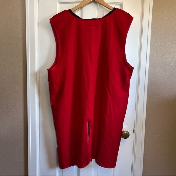 Jones New York Red Wool zip up vest - Picture 3 of 9